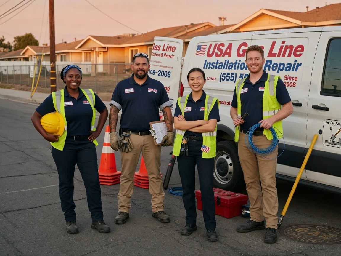 Gas Line Installation company in Markham, VA